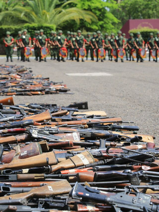 Decomisó Sedena más armas en 2019 que el año pasado