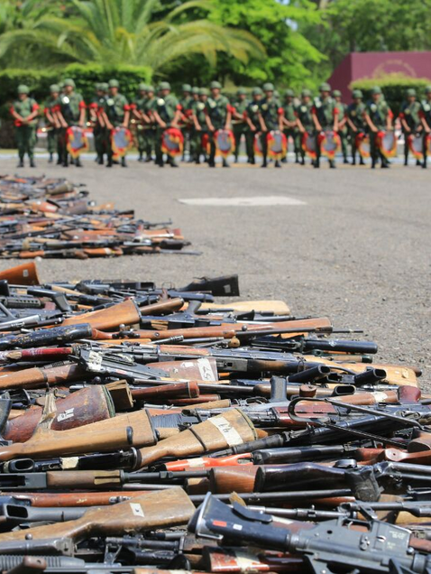 Decomisó Sedena más armas en 2019 que el año pasado