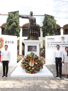 Con trabajo honesto, honramos el legado de Don Belisario Domínguez: Rutilio Escandón