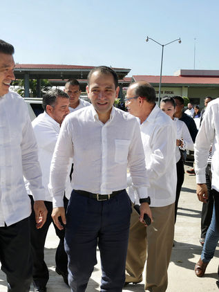 Acompaña Rutilio Escandón a titular de SHCP en Firma de Acuerdo Aduanero