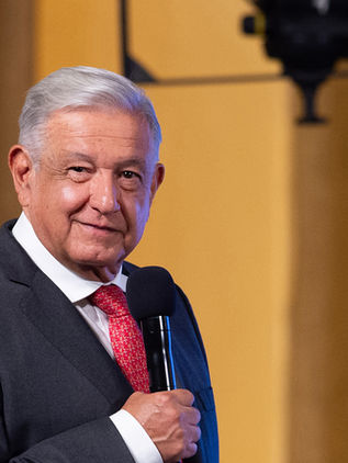 Destaca AMLO que política de bienestar funciona