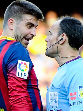 Polémica con juez del clásico español