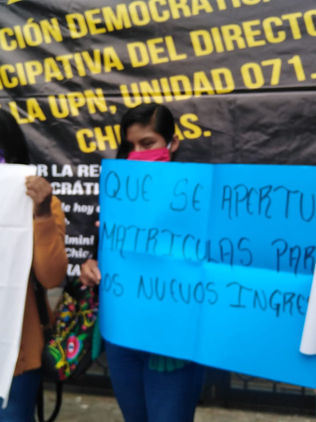 UPN anuncia movilizaciones en Tuxtla