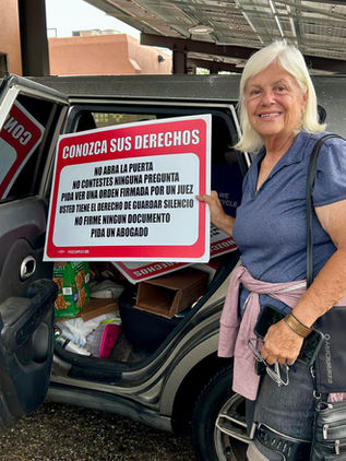 Voluntarios estadounidenses denuncian persecución de Inmigración en la frontera con México