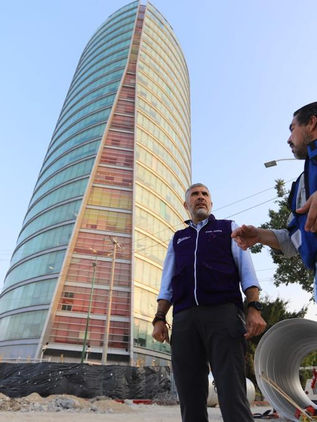 Comienza introducción de tubos de drenaje en obra del Paso a Desnivel Torre Chiapas