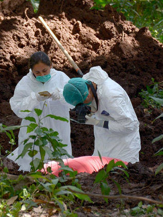 Halladas 594 fosas clandestinas durante actual gobierno