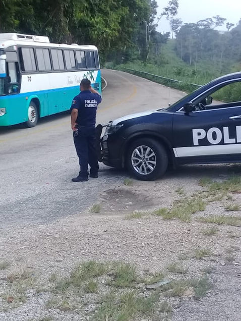 SSyPC brinda escolta a convoy de turistas