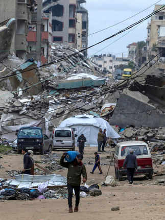 El malestar psicológico en Gaza se triplicó entre los mayores de 40, de 2020 a 2025