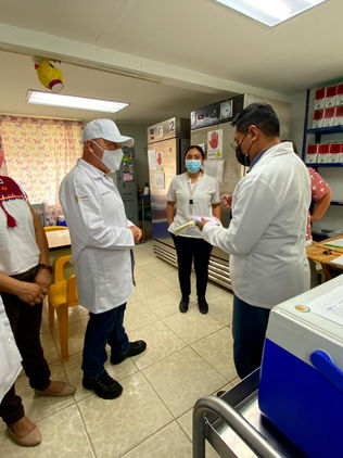 Secretaio de Salud supervisa Hospital General y centro de salud de Reforma