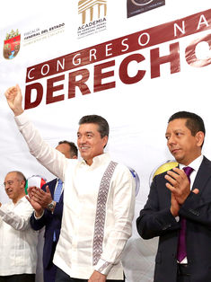 Inaugura Rutilio Escandón Congreso Nacional de Derecho Penal