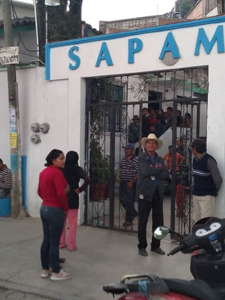 Por manifestarse para exigir agua, ocho personas fueron detenidas