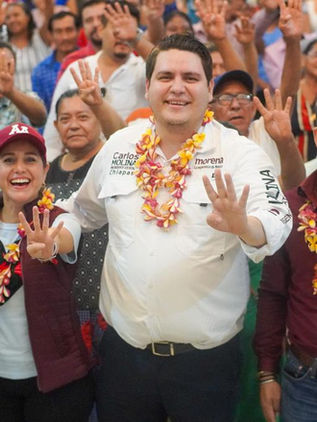 Toma protesta Carlos Molina a los Comités de Defensa de la 4T de Suchiapa
