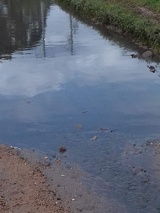 Habitantes de El Parral denuncian grave contaminación por realización de obra