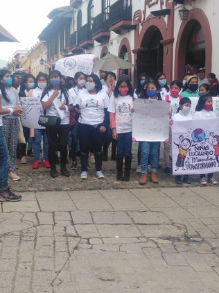 Niños y adolescentes se pronuncian contra el maltrato infantil