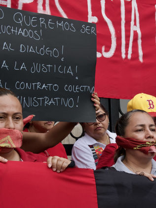 No hay solución a la huelga del Cecytech, van 50 días