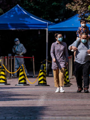 Comprar comida, una odisea en el confinamiento de la ciudad más rica de China