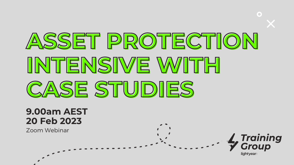Asset Protection Intensive with Case Studies