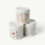 Floral Print Storage Tin