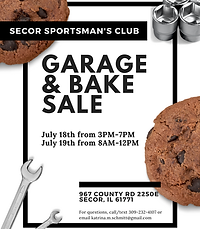 July Bake Sale/ Garage Sale