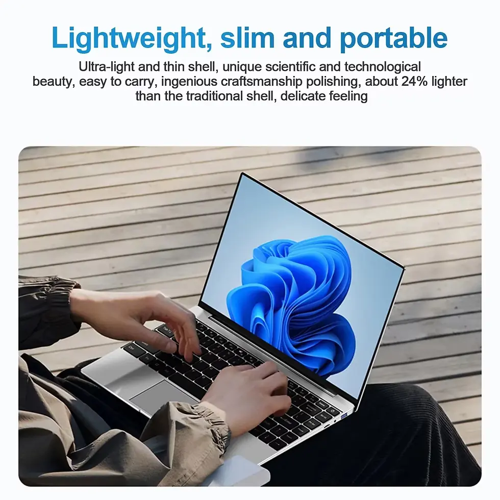Miniatura: Novo Laptop Slim de 14.1" 2026 com Intel i7-8650U, Windows 11 Pro, 32GB de RAM e
