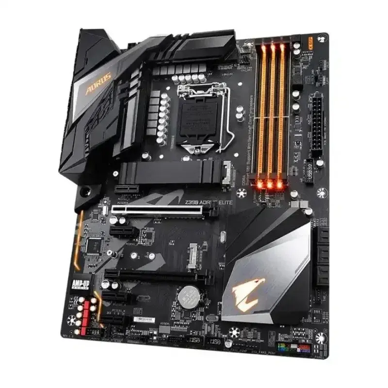 Placa-mãe LGA 1151 DDR4 ATX 64GB para Gigabyte Z390 AORUS ELITE 100% Testada En