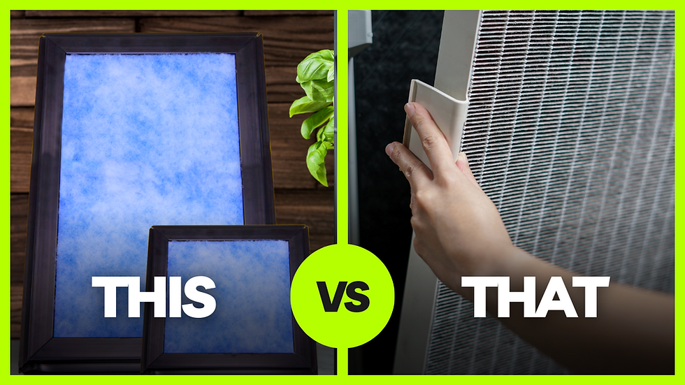 Everest sub micron air filter vs traditional HEPA air filter