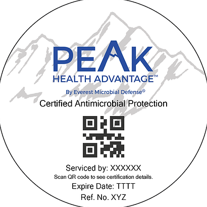Peak Health Advantage official certification badge