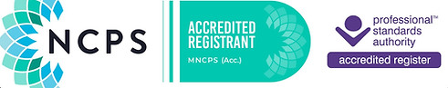 NCPS – National Counselling and Psychotherapy Society registered member logo