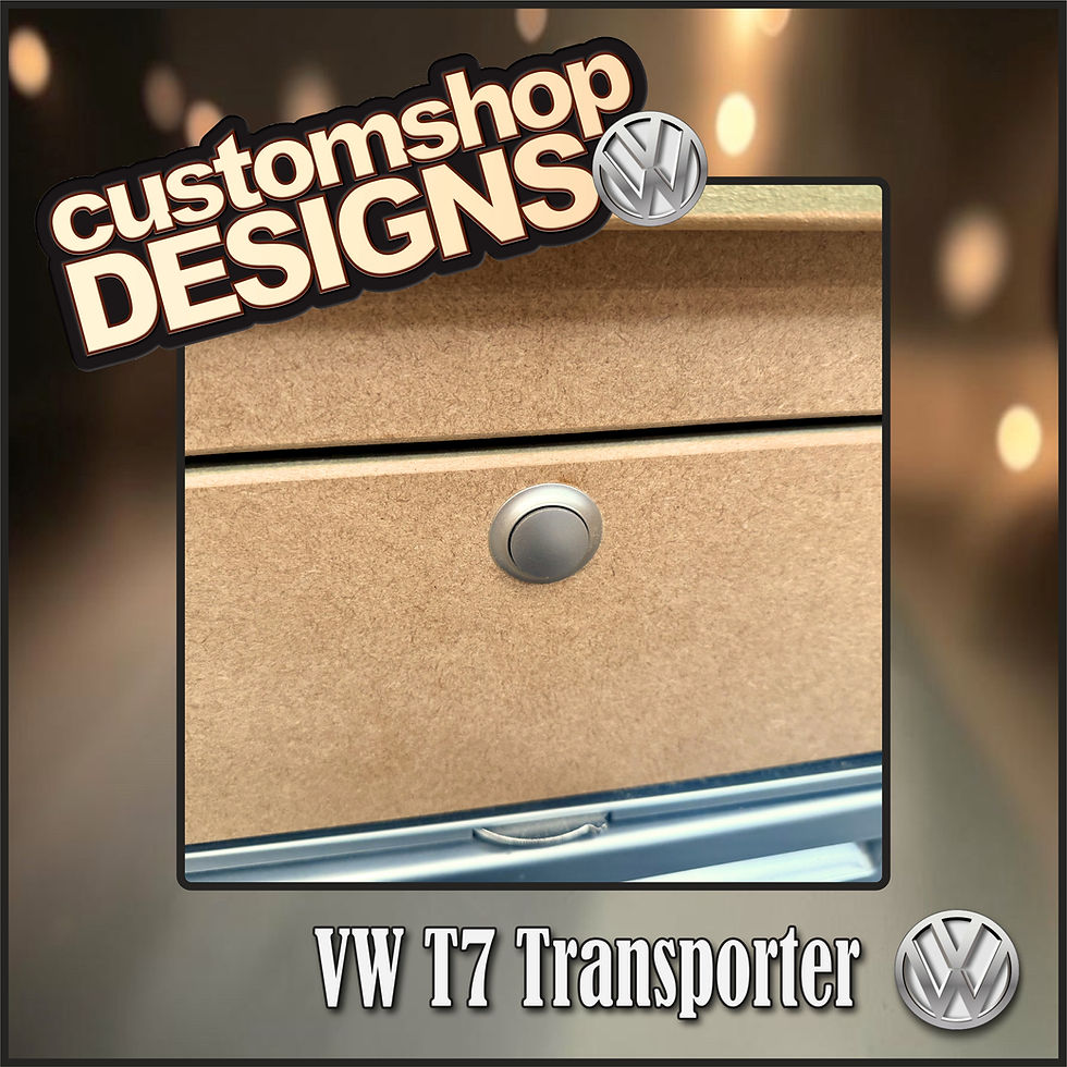 Thumbnail: VW T7 Transporter (2025 - Onward) SWB Flat Pack 'A Grade' MDF Kitchen Unit