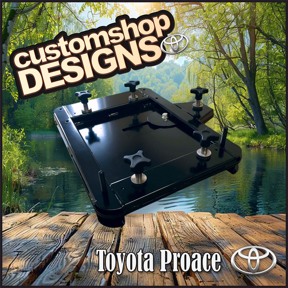 Thumbnail: Toyota Proace Mk3 (2025 - Onward) Double Seat Swivel Base (RHD UK Model)
