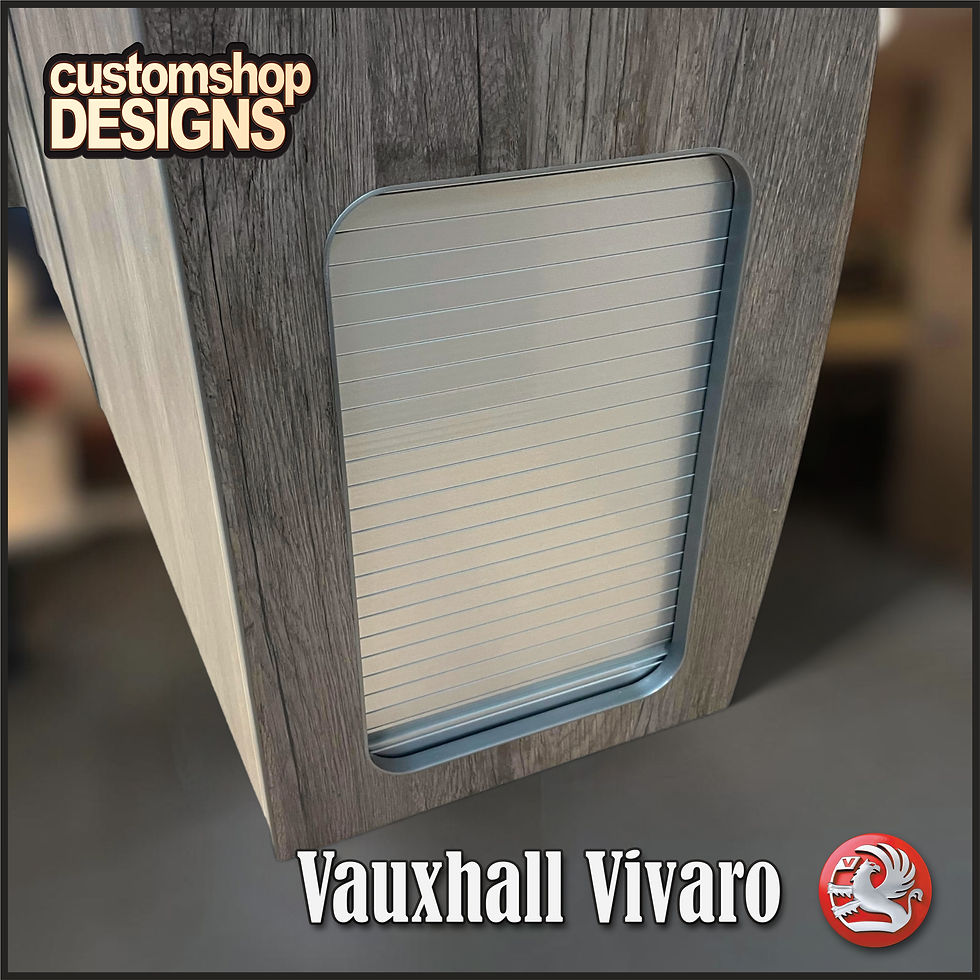 Thumbnail: Vauxhall Vivaro (2001 - 2019) (LHD) SWB Camper Flat Pack Kitchen Unit