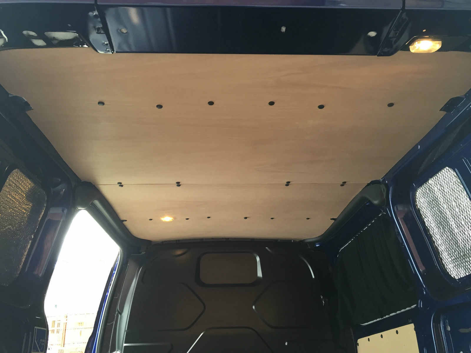 transit custom roof lining