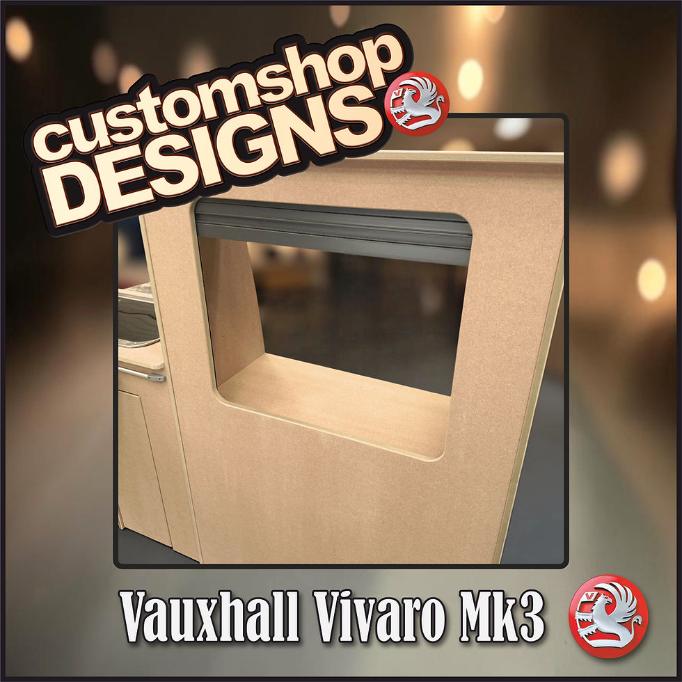 Thumbnail: Vauxhall Vivaro Mk3 (2020 - Onward) SWB Flat Pack 'A Grade' MDF Kitchen Unit