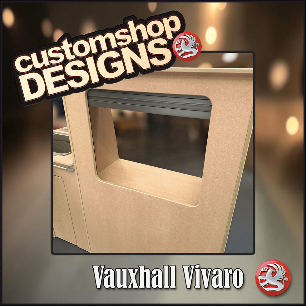 Thumbnail: Vauxhall Vivaro (2001 - 2019) SWB Flat Pack 'A Grade' MDF Kitchen Unit