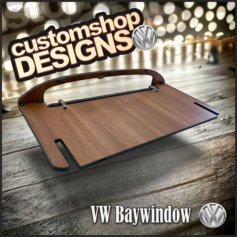 Thumbnail: VW Baywindow (1968 - 1979) Full Width Lightweight Ply Campervan Locker Unit