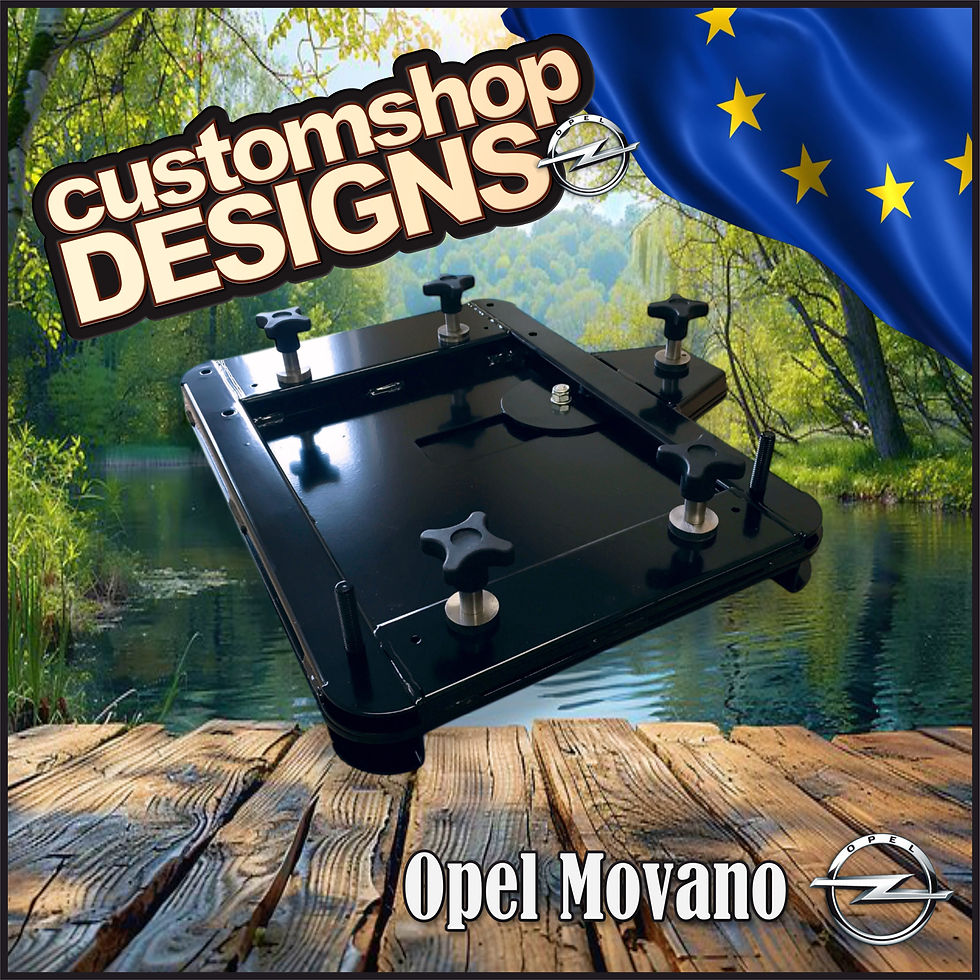 Thumbnail: Opel Movano (2021 - Onward) Double Seat Swivel Base (LHD Europe Model)