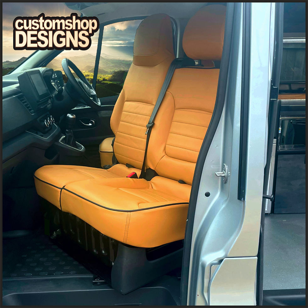 Thumbnail: Fiat Talento (2014 - Onward) Double Seat Swivel Base (RHD UK Model)