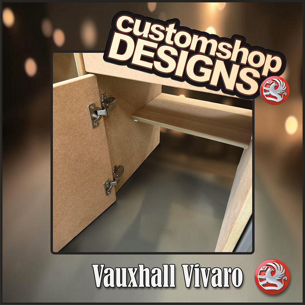 Thumbnail: Vauxhall Vivaro (2001 - 2019) (LHD) SWB Flat Pack 'A Grade' MDF Kitchen Unit