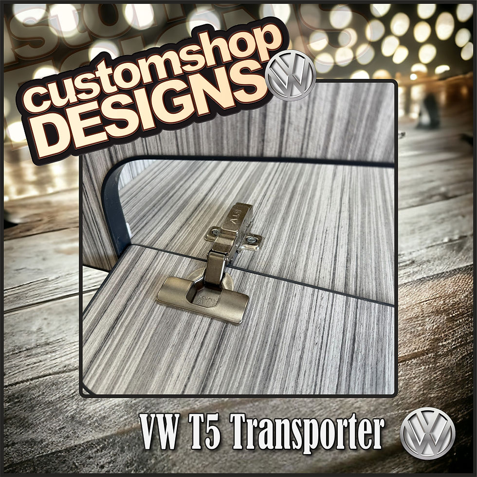Thumbnail: VW T5 / T5.1 Transporter (2004 - 2015) Full Width (1100mm) Over Bed Locker