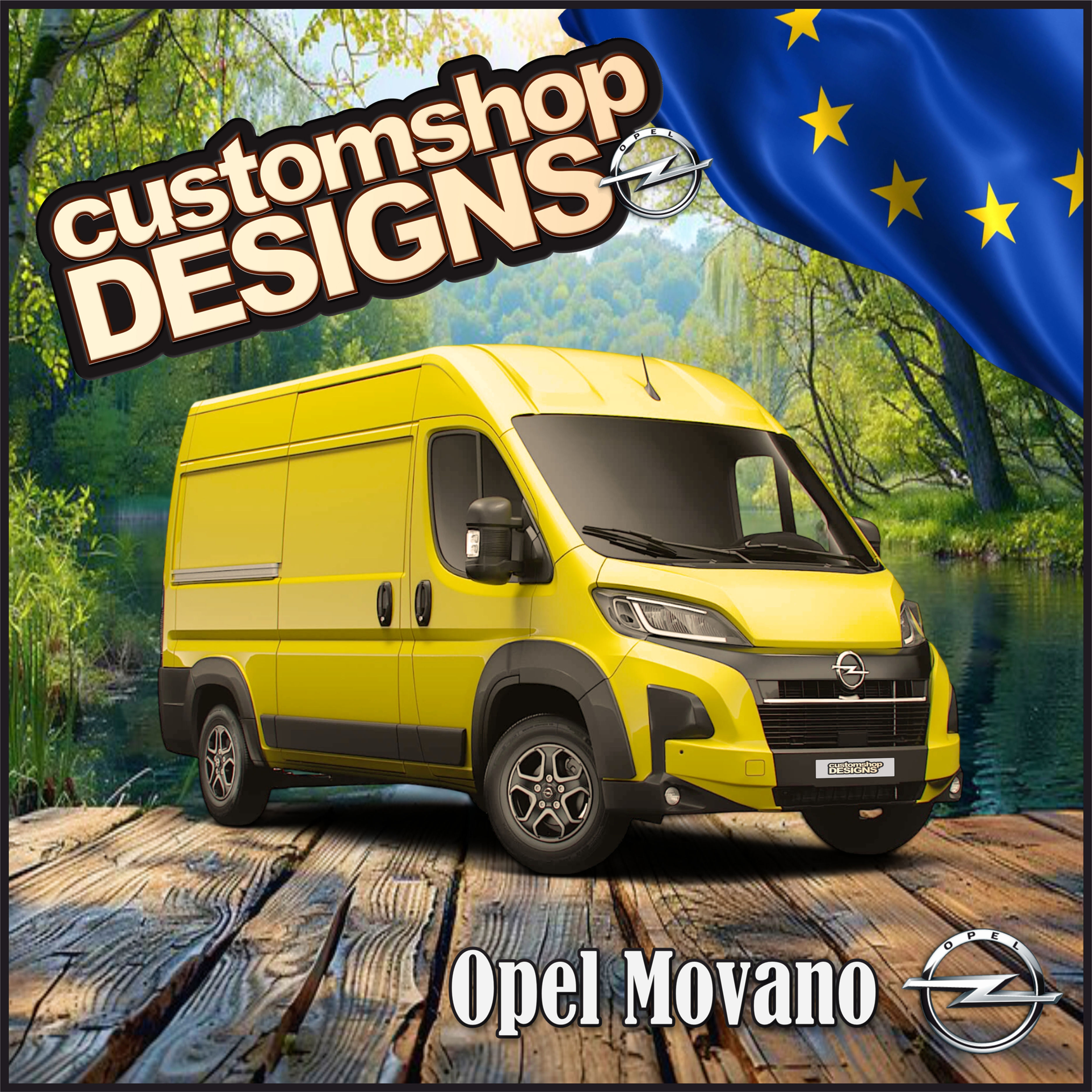 Opel Movano (2021 - Onward) Double Seat Swivel Base (LHD Europe Model)