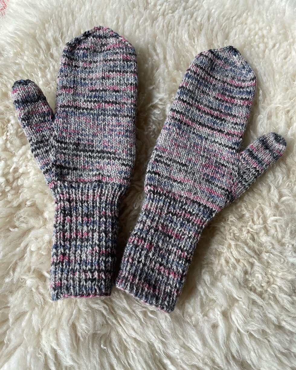 World's simplest mittens de tincanknits con Mondim