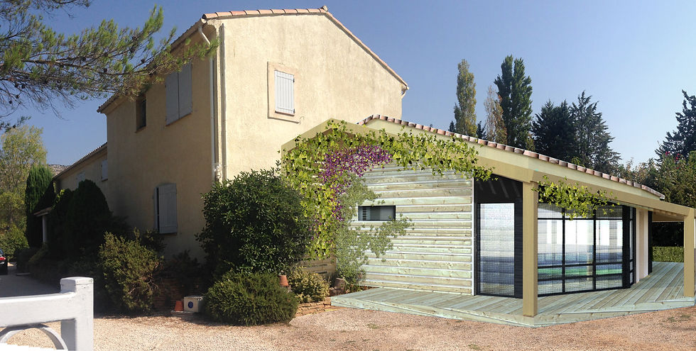Insertion projet bioclimatique