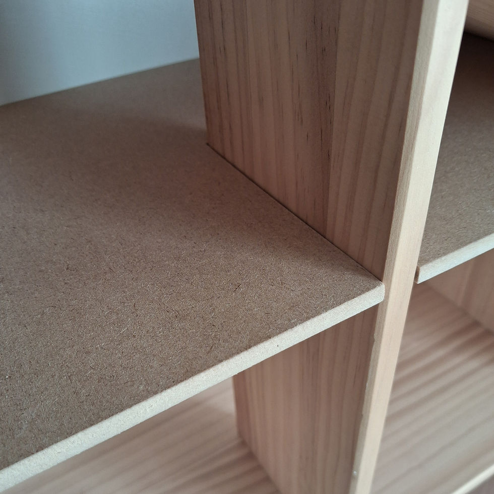 Thumbnail: Extra floor for IKEA Flisat dollhouse shelf - insert to create attic or loft