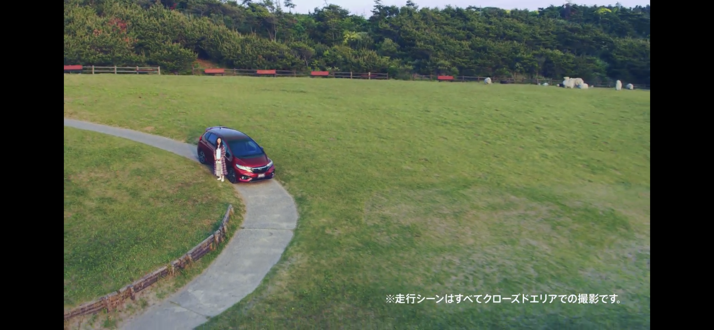 HONDA FITの撮影1