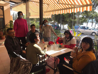 Πρωινό καφεδάκι στον Άγιο Νικόλαο Σαλαμίνας!!