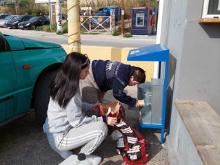 Φροντίζουμε τα αδέσποτα ζώα του νησιού μας