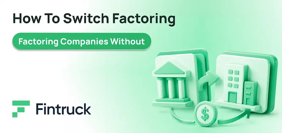 How to Switch Factoring Companies Without Losing Cash Flow
