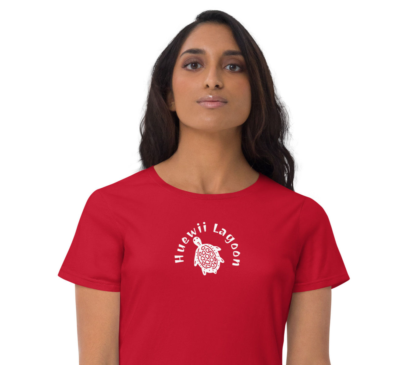 Huewii Lagoon Womens T-shirt / Turtle Love