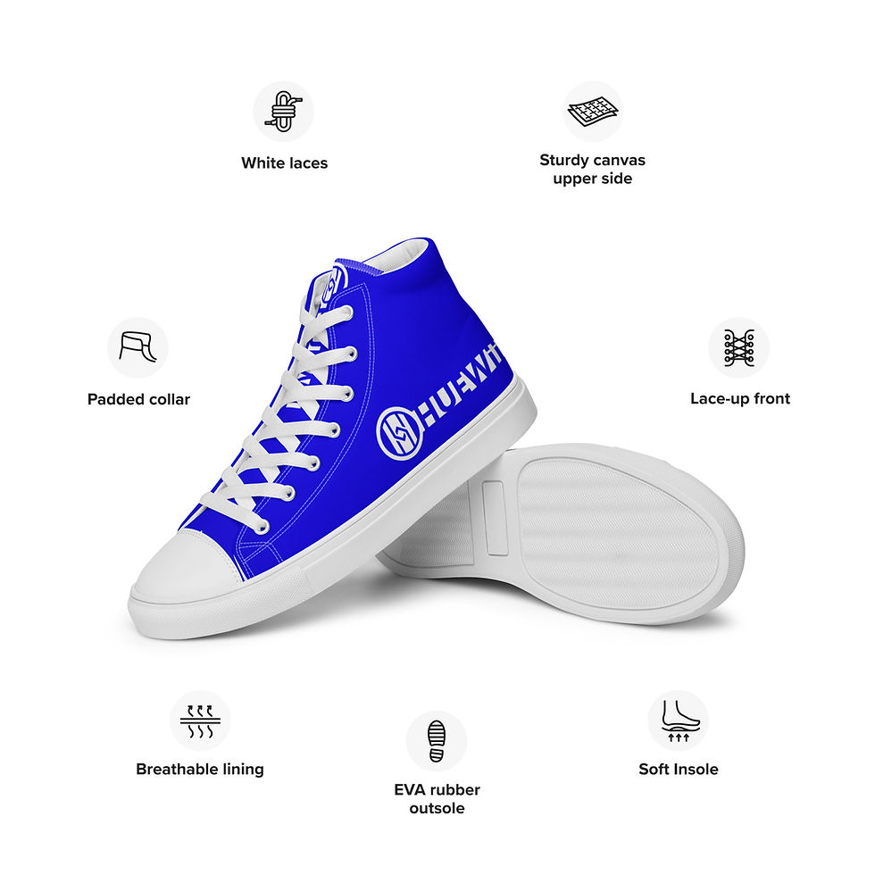 Thumbnail: Men’s high top canvas shoes