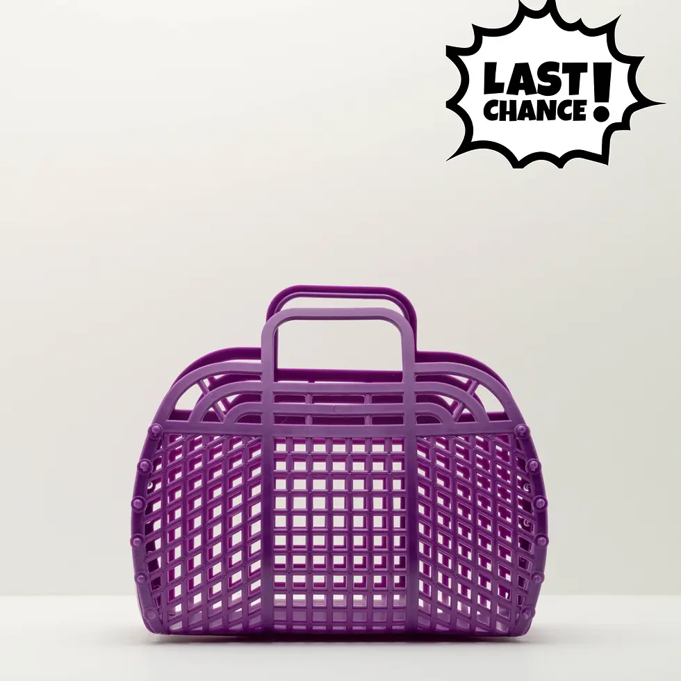 Panière de course rétro petit modèle 